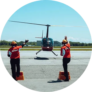 Learn more about private  helicopter benefits. - NG283